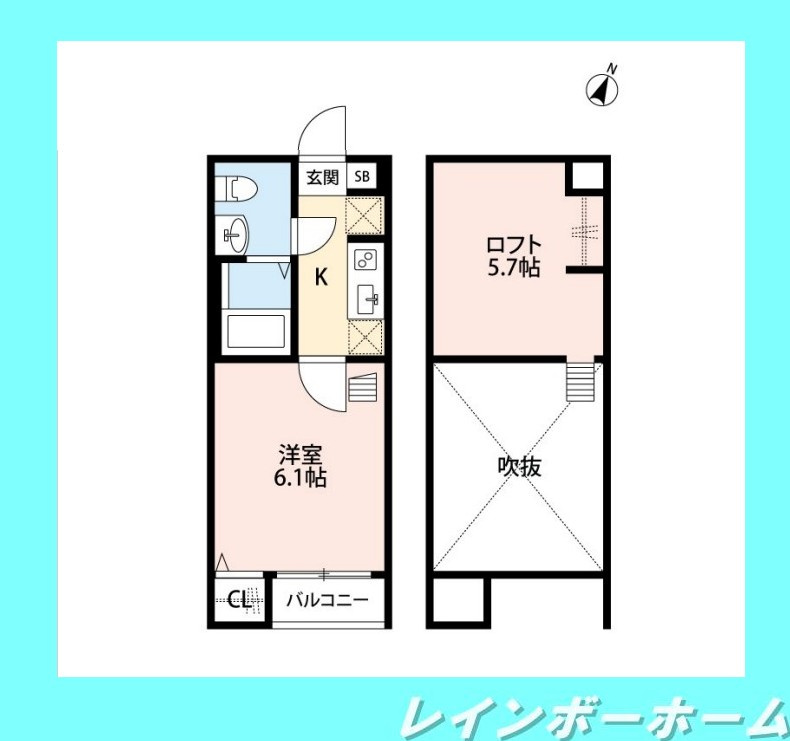 特典：仲介手数料が半額です!!の間取り