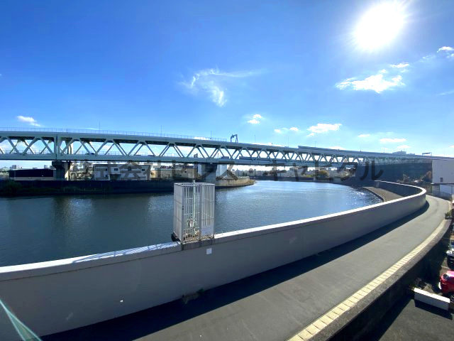 北区豊島3丁目売戸建の展望|リバービュー(隅田川)。