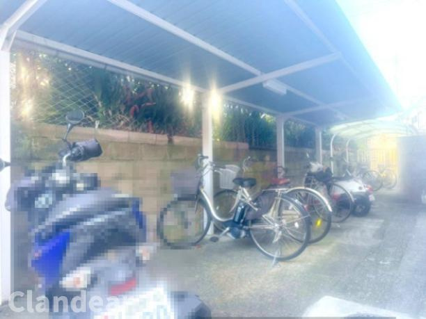 多幸ビルの駐輪場|ドキドキの新生活も、安心してスタート。ぴったりの住まいを見つけませんか？クランディアが一緒に住まい選びをサポートします‼　まずは、お気軽にお問合せください　＃クランディア