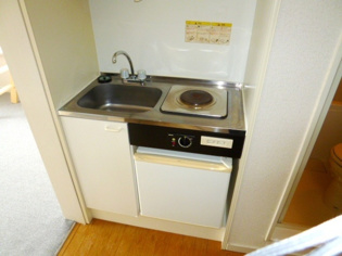 壁付けキッチンでスペースを有効活用できます！