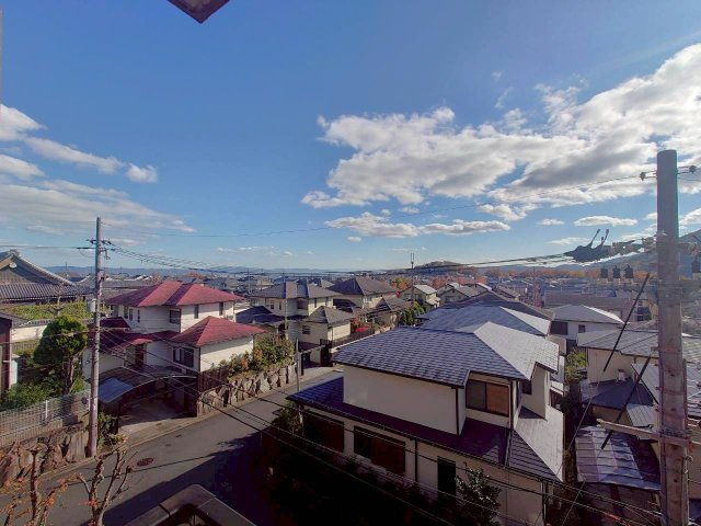 ◆２０２５年１１月リフォーム完了◆南面バルコニーにつき陽当たり・通風良好◆サンシティ桂坂３番館の展望|バルコニーからの展望