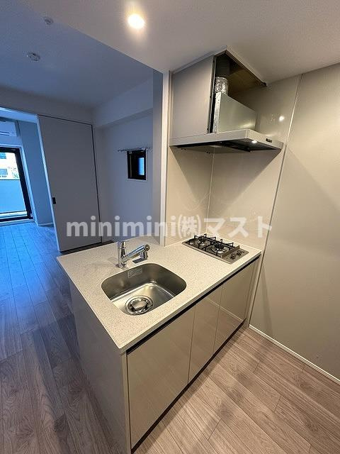 レジュールアッシュ谷町四丁目グランクラスのキッチン