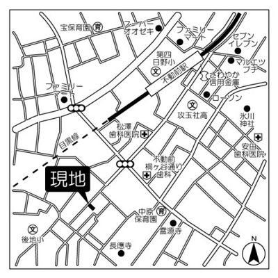 【地図】 | NTPRレジデンス武蔵小山WEST