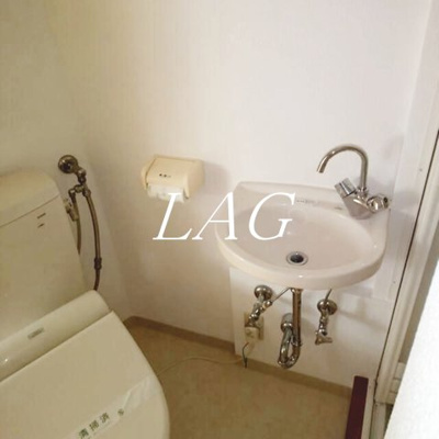 【洗面所】 | 若嶋マンション | 洗面台です。