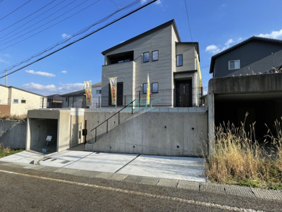 【外観】 | 南郷上山町 モデルハウス分譲220号地 | ここに住むからこそ意味がある。すべての（始まり）をここから迎えます。