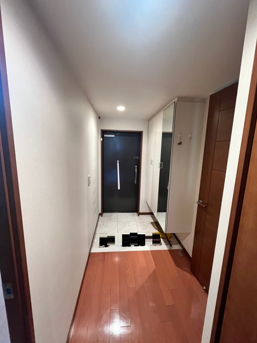 ポレスター城東の玄関