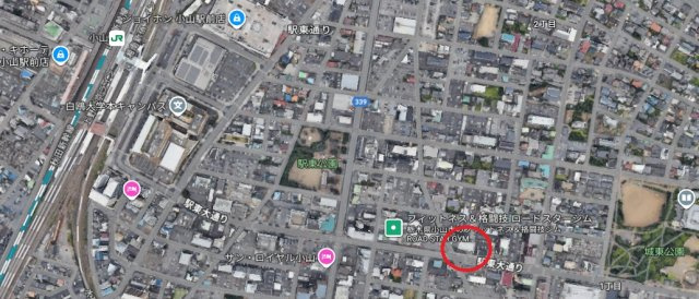 ポレスター城東の地図