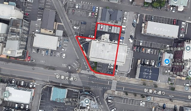 ポレスター城東の区画図