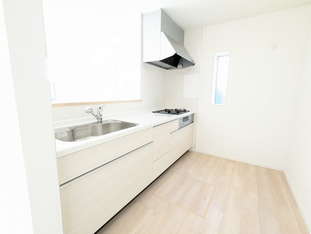 水戸市千波町　第16のキッチン|同施工物件のシンクです。ステンレス製なので、耐久性、耐熱性に優れており、お手入れが簡単で魅力的です♪（同施工物件）