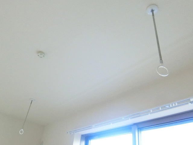 フェリス聖蹟Ⅵの内装|★雨でも洗濯物が干せる室内物干しフック付きです★