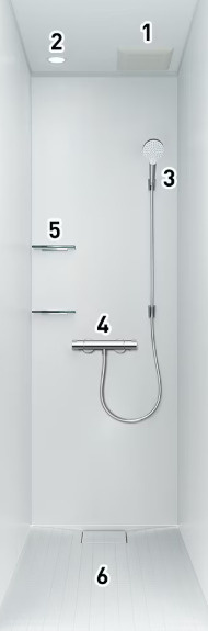 カルム本郷のシャワールーム|イメージ写真