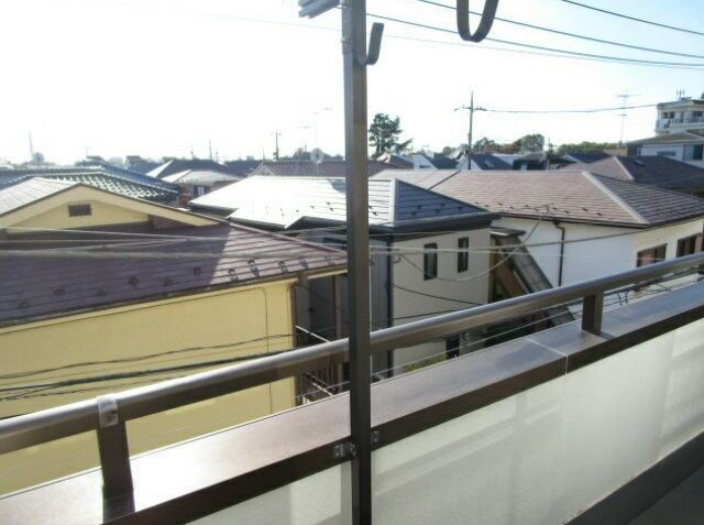 石原マンションのバルコニー