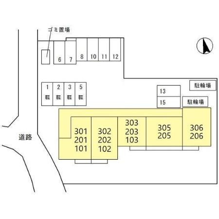 Peal Annexの区画図