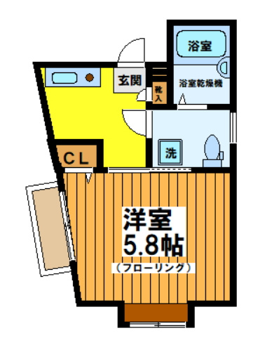 ロイヤルハワイアンの間取り