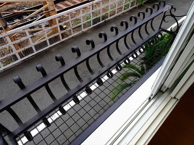 ロイヤルハワイアンのバルコニー