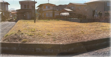 笠間市　土地の外観