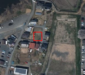 笠間市　土地の地図