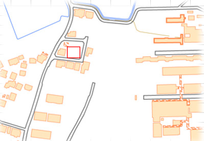笠間市　土地の地図