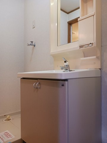 パールハイツＣの洗面所