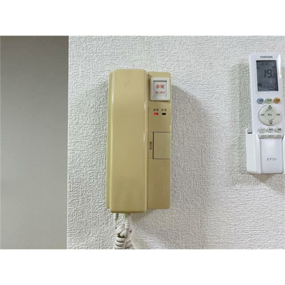 【セキュリティ】 | グリーンベルハイツ | インターホン付き