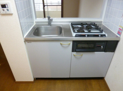 【キッチン】 | スカイコート新高円寺 | 2口コンロ。