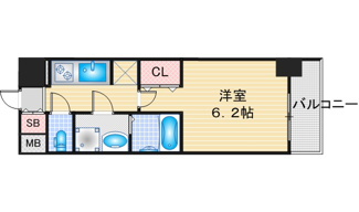 【間取り】 | S-RESIDENCE野並駅前broad | 略図の為、現状優先
