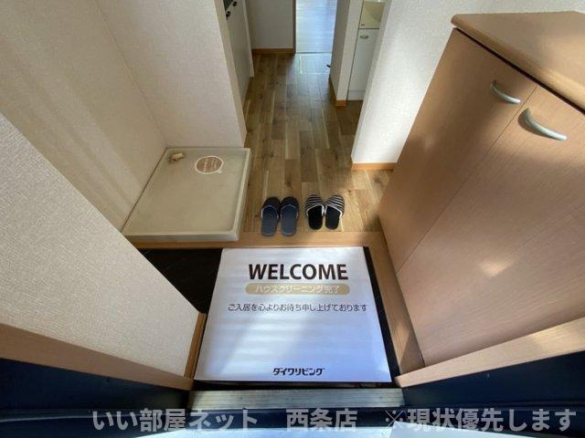 コーポラス　ダイクヤの玄関