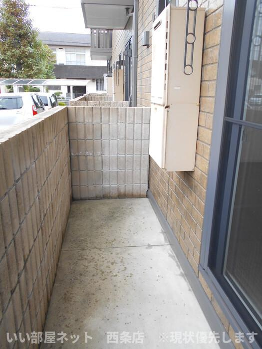 ボン･ヴォヤージュⅡのバルコニー