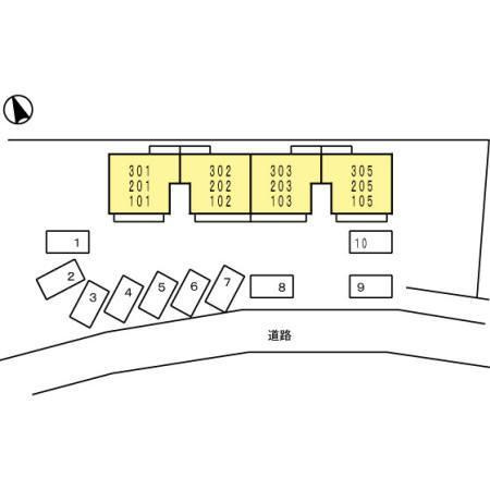 メゾン矢野の区画図