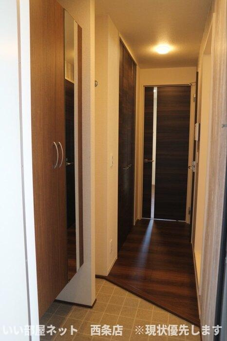 ディアコート城東の玄関