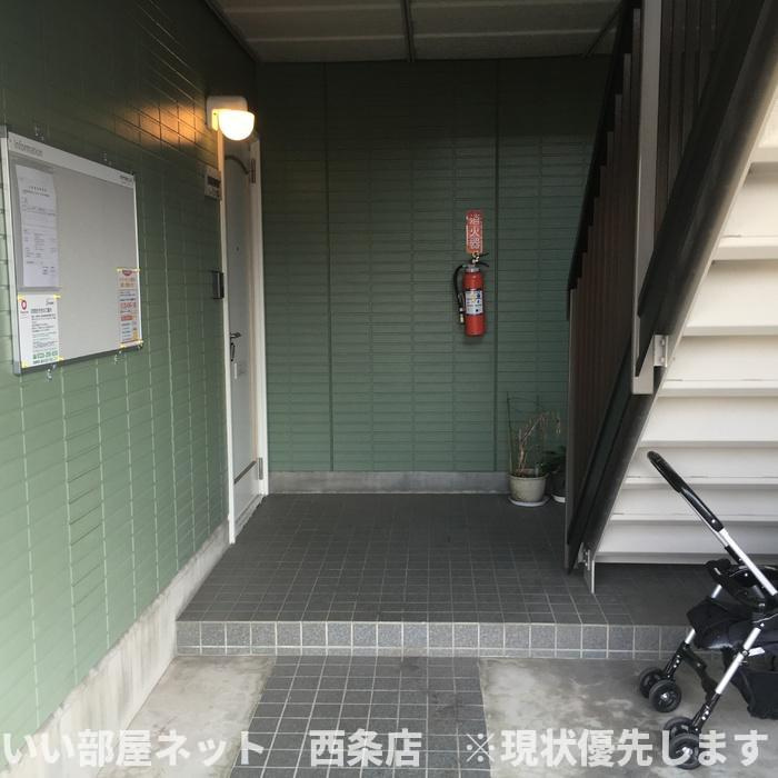 アーバンアヴェニュー　Ⅱ棟のエントランス