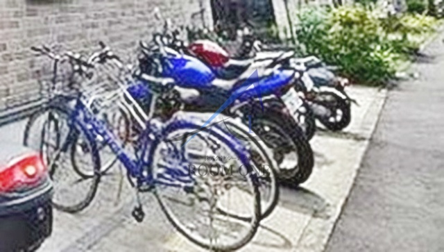 エクリールのその他共用部分|駐輪スペースです。