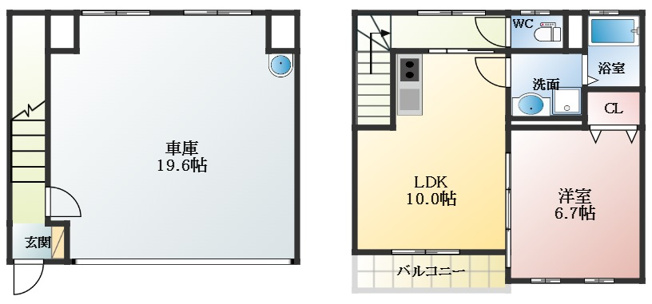 【間取り】 | エスパース羽曳野