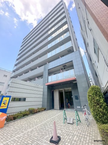 ルクレ難波　仲介手数料無料のエントランス