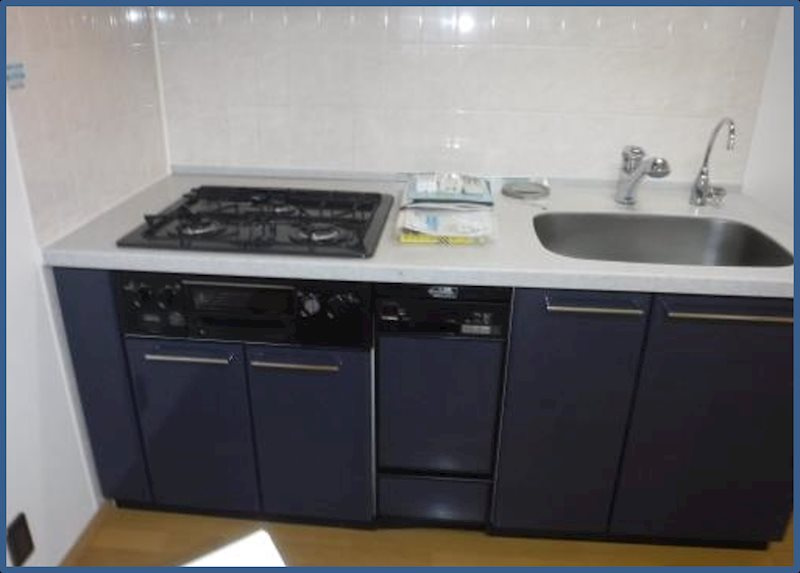 新品家具付きマンション銀座15(KaGood東京)のキッチン