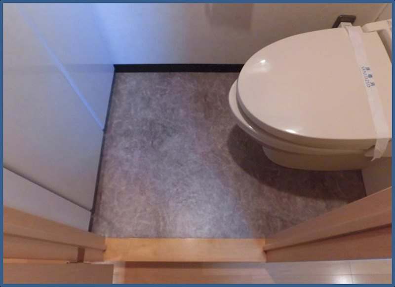 新品家具付きマンション銀座15(KaGood東京)のトイレ