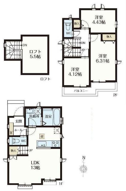 小金井市東町２丁目 西武多摩川線 新小金井駅 新築戸建