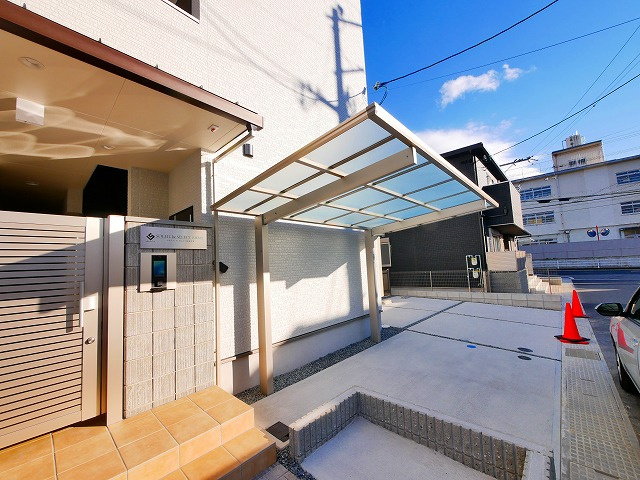 ソレイユビセレクト法蓮町Ⅲのその他共用部分|駐輪場です