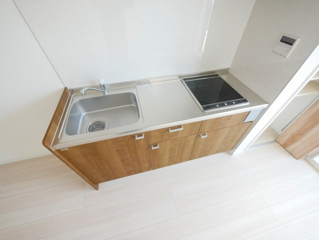 ソレイユビセレクト法蓮町Ⅲのキッチン|きれいなキッチンです