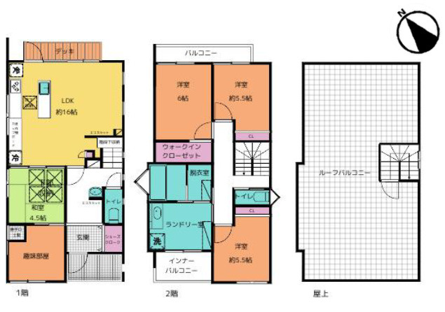 【間取り】 | 明石市大久保町大久保　中古戸建 | 4LDK＋納戸＋WICです。