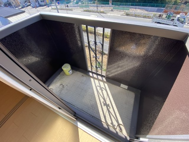 ドミール・フジのバルコニー