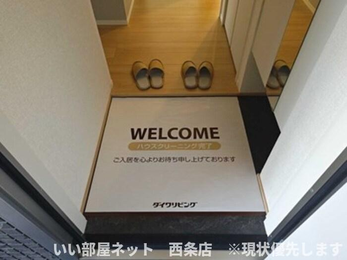 フォレスト　B棟の玄関
