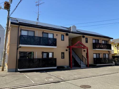 ドミール鈴蘭 Ｃ棟の外観