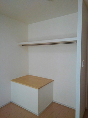 【収納】 | ルレエシャトーⅡ | オープンクローゼット