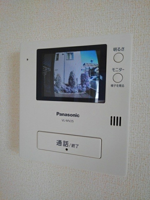 【セキュリティ】 | ルレエシャトーⅡ | 安心のTVドアホン付き