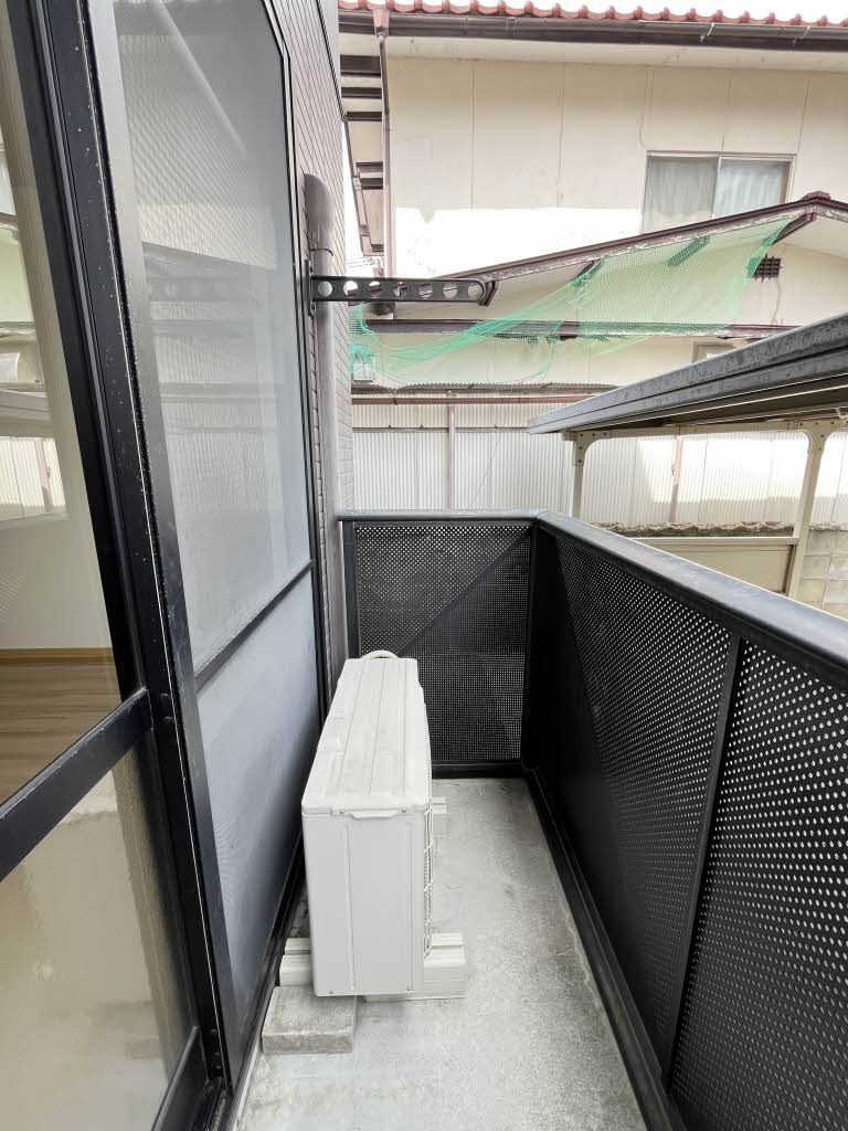 ディアス住吉のバルコニー