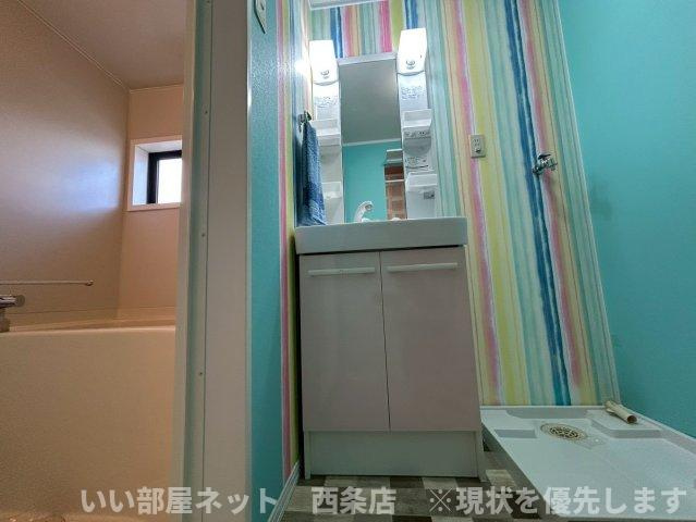 MYシャトレーの独立洗面台