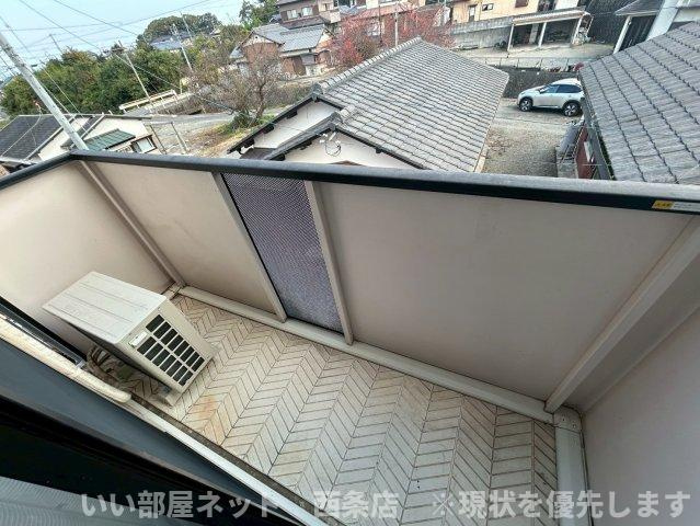 MYシャトレーのバルコニー