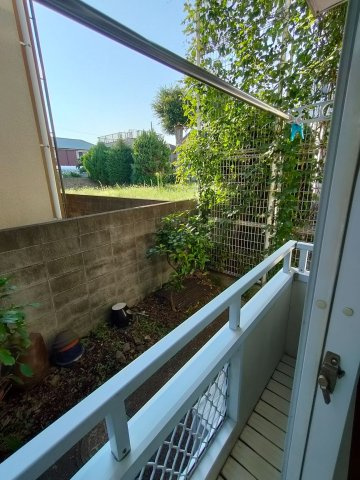 レジェンド若松のバルコニー