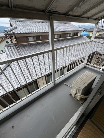 八千代ハイツのバルコニー